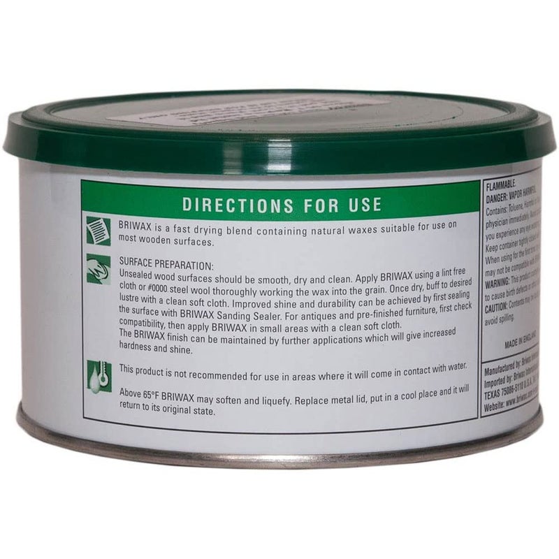 Briwax (Mahogany) Furniture Wax Polish, Cleans, stains, and polishes - Image 2